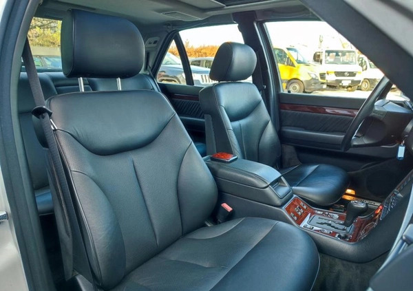 Mercedes-Benz Klasa S cena 159999 przebieg: 38120, rok produkcji 1996 z Poręba małe 407